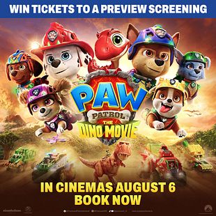 Win tickets to a special preview screening of PAW Patrol: The Dino Movie